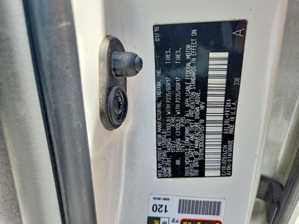 2016 TOYOTA SIENNA