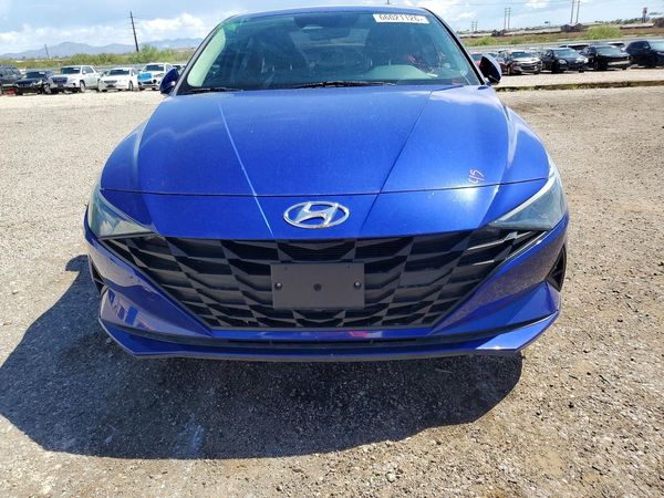 2021 HYUNDAI ELANTRA Blue