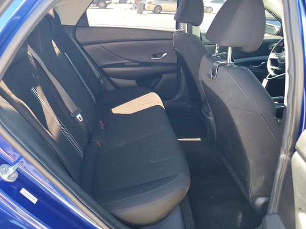 2021 HYUNDAI ELANTRA Blue