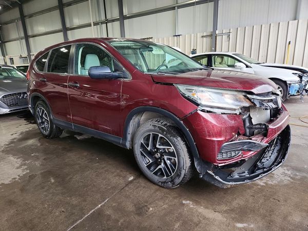 2016 HONDA CRV SE — Passenger 3/4