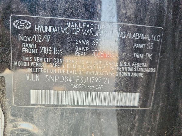 2018 HYUNDAI ELANTRA