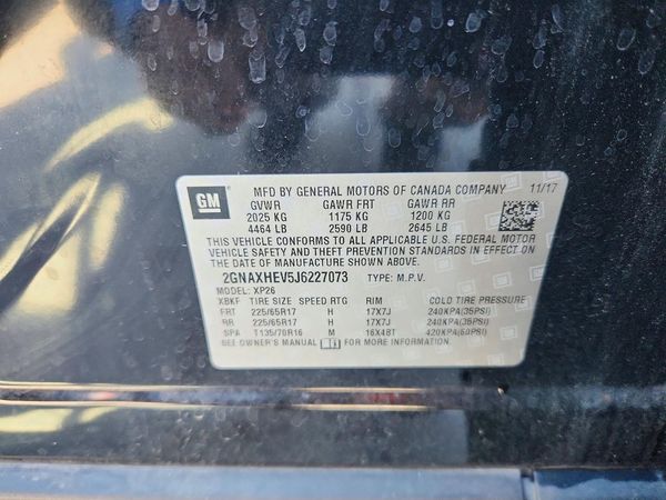 2018 CHEVROLET EQUINOX LS
