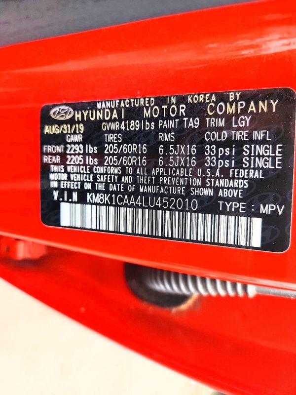 2020 HYUNDAI KONA SE