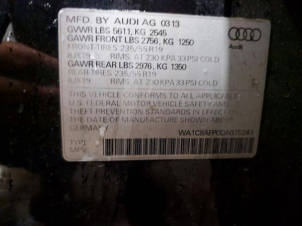 2013 AUDI Q5