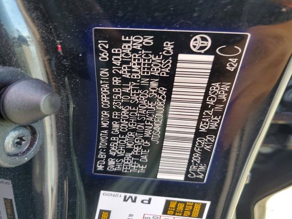 2022 TOYOTA COROLLA