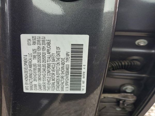 2025 HONDA PILOT
