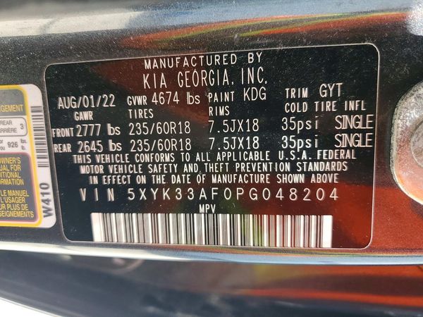 2023 KIA SPORTAGE