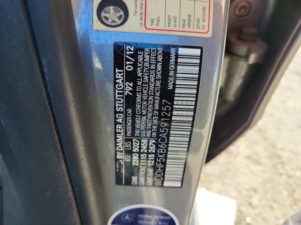 2012 MERCEDES-BENZ E E350