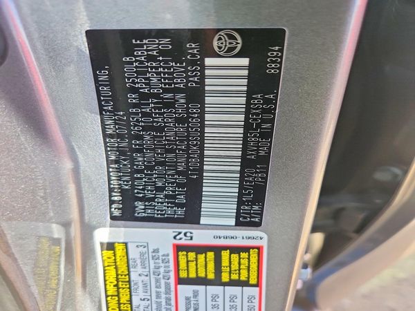 2025 TOYOTA CAMRY