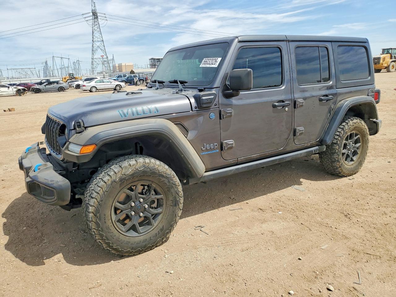 2024 JEEP WRANGLER 4XE — Front 3/4