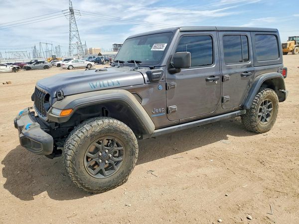 2024 JEEP WRANGLER 4XE — Front 3/4