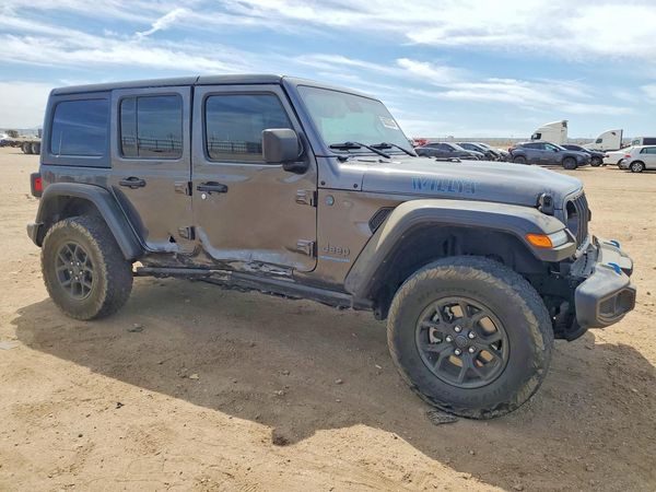 2024 JEEP WRANGLER 4XE — Passenger 3/4