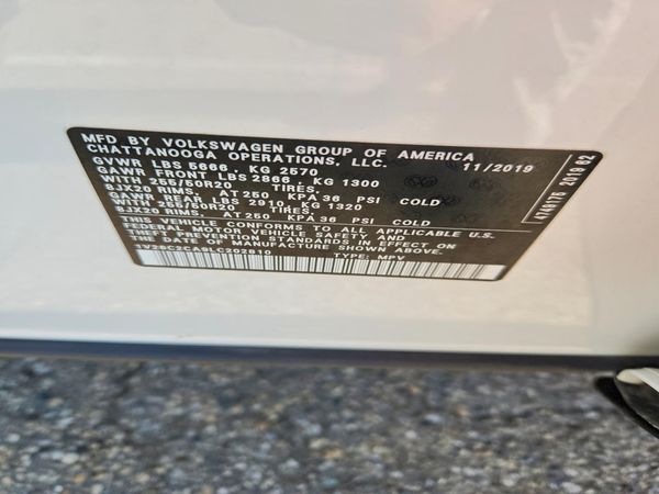 2020 VOLKSWAGEN ATLAS CROSS SPORT SE