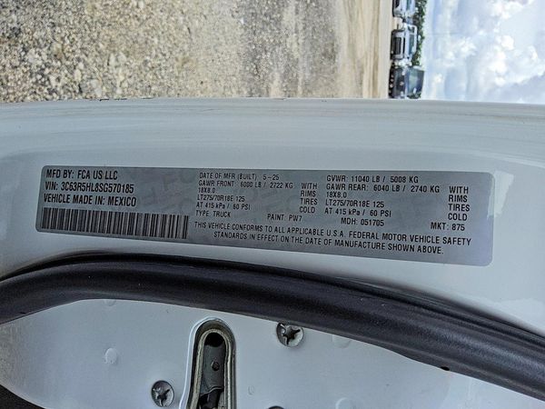 2025 RAM 2500 Tradesman — VINS