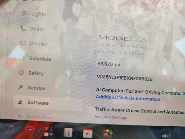 2022 TESLA MODEL 3
