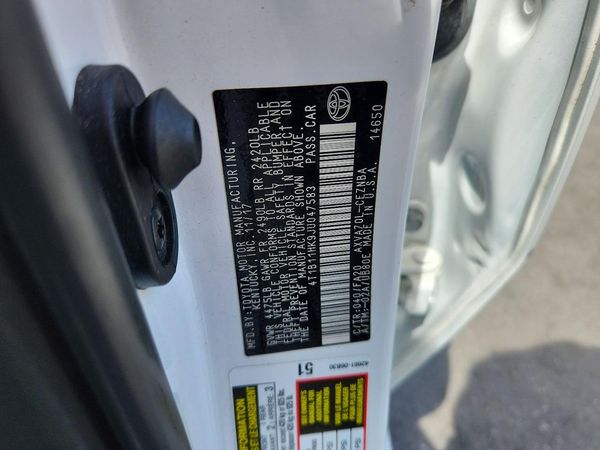 2018 TOYOTA CAMRY L/LE/SE/XLE
