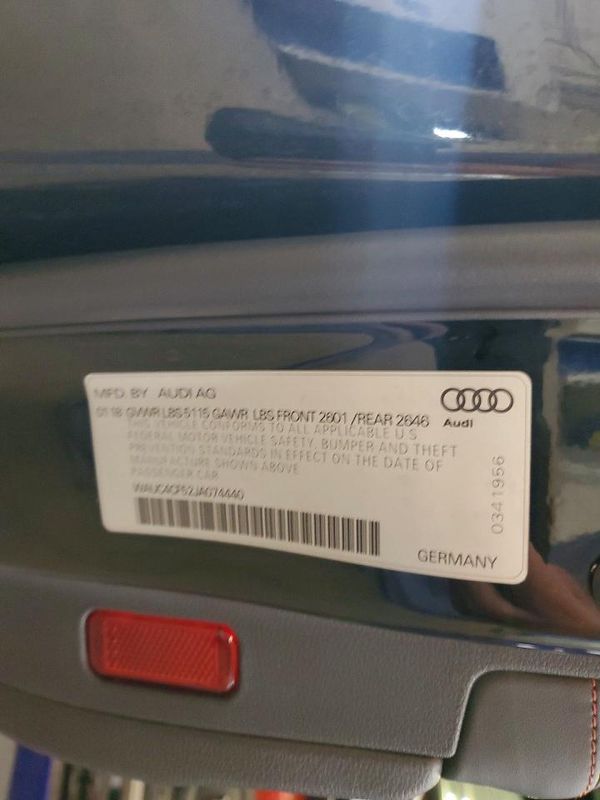 2018 AUDI S5