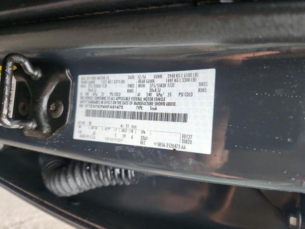 2017 FORD F150