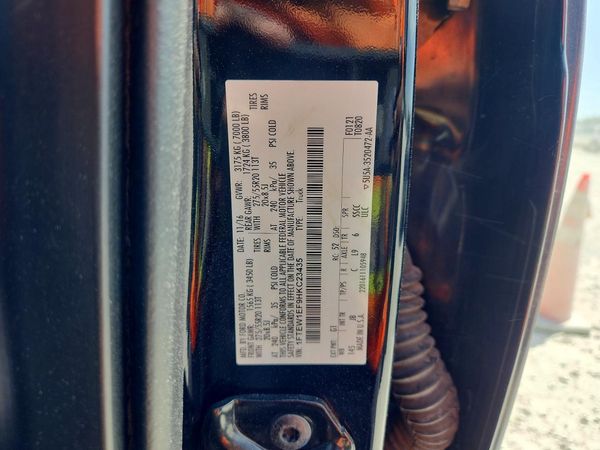 2017 FORD F150 SuperCrew