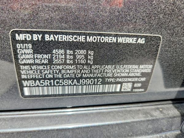 2019 BMW 330I