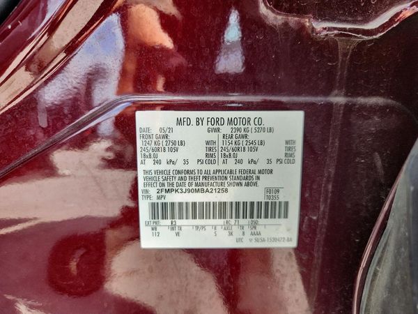 2021 FORD EDGE