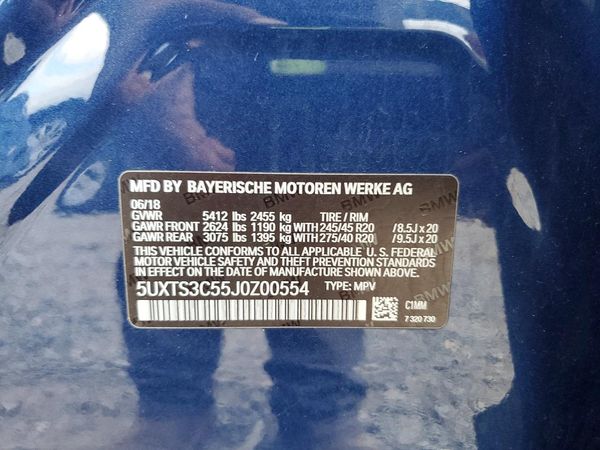 2018 BMW X3