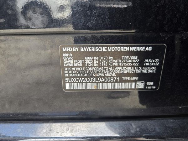 2020 BMW X7 xDrive40i