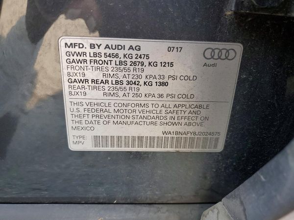 2018 AUDI Q5 quattro Premium Plus