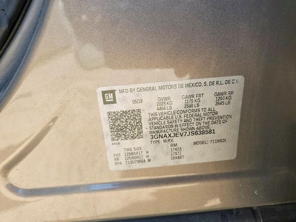 2018 CHEVROLET EQUINOX
