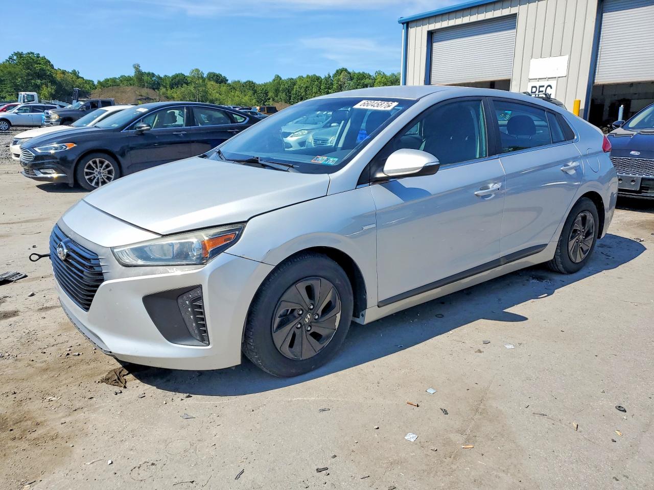 2017 HYUNDAI IONIQ Blue