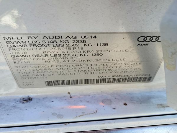 2014 AUDI A4 ALLROAD Premium Plus quattro
