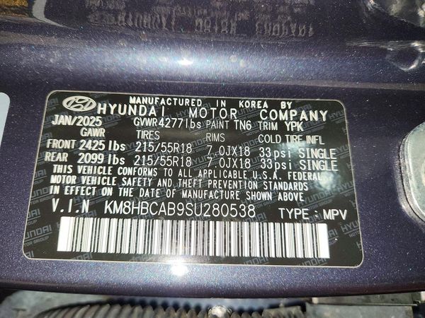 2025 HYUNDAI KONA SEL, N Line S