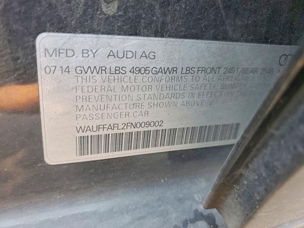 2015 AUDI A4 quattro Premium Plus