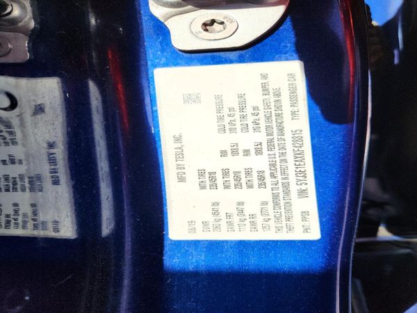 2019 TESLA MODEL 3