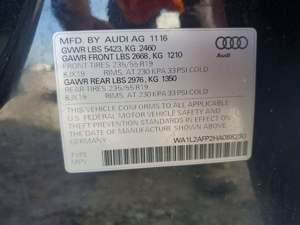 2017 AUDI Q5 quattro Premium Plus