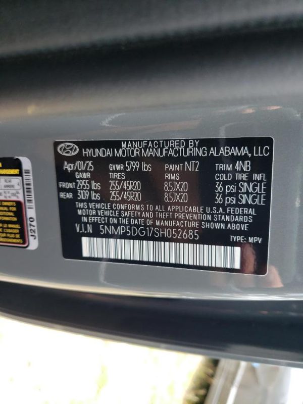 2025 HYUNDAI SANTA FE