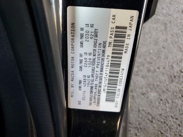 2015 MAZDA 6 Sport/GX