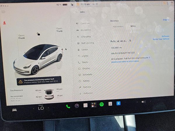2023 TESLA MODEL 3