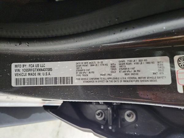 2022 RAM 1500 Tradesman