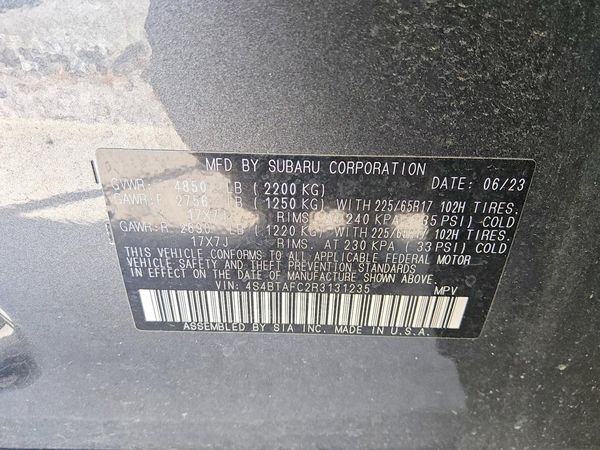 2024 SUBARU OUTBACK Premium