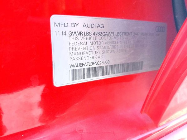 2015 AUDI A4 Premium Plus