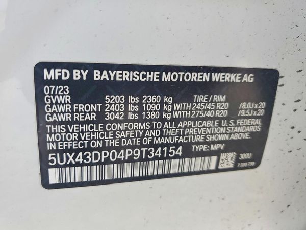 2023 BMW X3