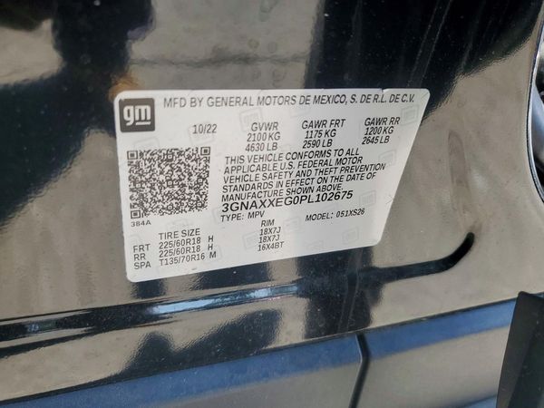 2023 CHEVROLET EQUINOX Premier (1LZ)
