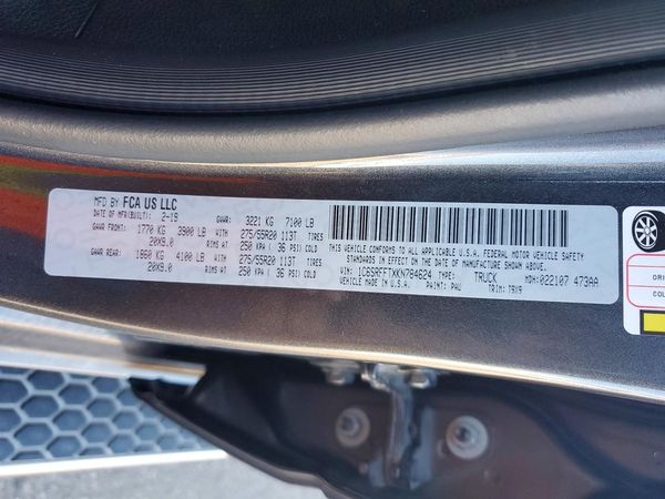 2019 RAM 1500