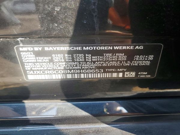 2021 BMW X5 xDrive40i