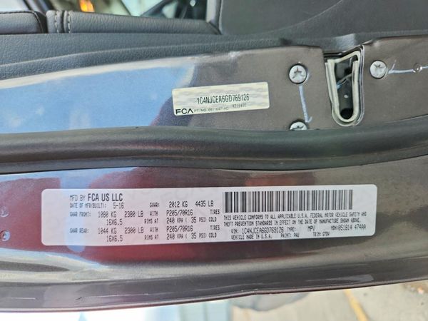 2016 JEEP COMPASS Latitude