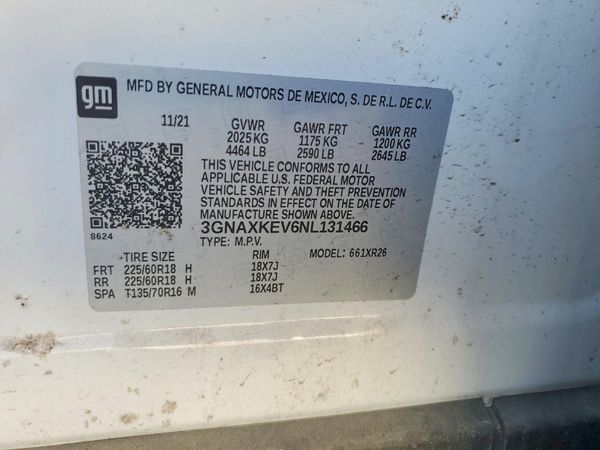2022 CHEVROLET EQUINOX