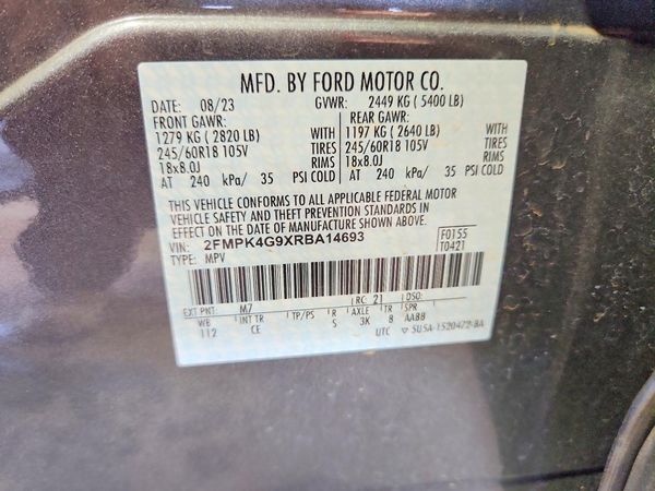 2024 FORD EDGE SE