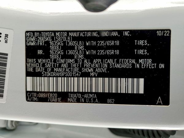 2023 TOYOTA HIGHLANDER