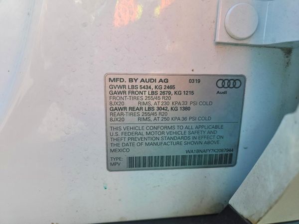 2019 AUDI Q5
